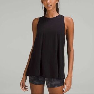 Lululemon Black Open Back Top